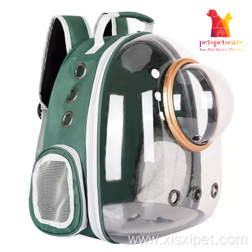 Pet carrier backpack space capsule bubble transparent backpack for cats and puppies